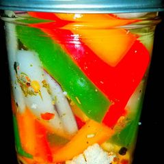 A picture of Mike's Hot Giardiniera.