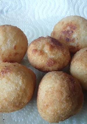 Una foto de Croquetas de queso la Peral