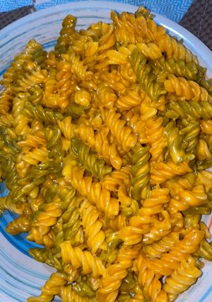 Una foto de Pasta de tres queso 🧀 🍝