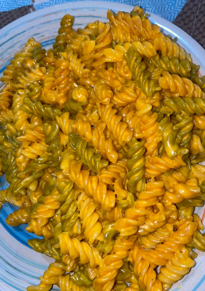 Una foto de Pasta de tres queso 🧀 🍝
