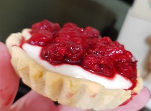 Una foto de Tarta dulce de frambuesa (receta incluida masa para tarta dulce)