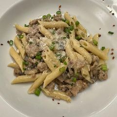 A picture of Pasta Alla Norcina.