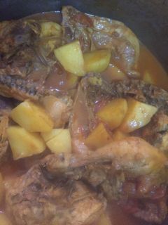 صورة لوصفة دجاج بالبطاطس