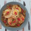 Telur ceplok saus Inggris/ Fried eggs with worcesteshire sauce