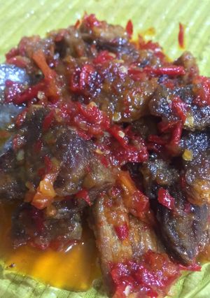Foto resep Daging balado (basah)