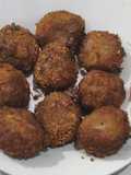 Bola-Bola Daging Keju Krispi