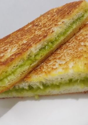 Foto resep Roti bakar srikaya