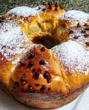 PAN🍞BRIOCHE Dulce con Chips de Chocolate...!😋