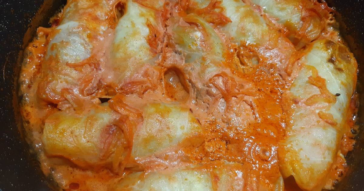 Подливка для голубцов со сметаной и томатной