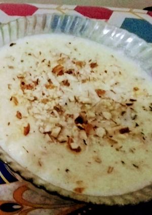 A picture of Rice kheer.