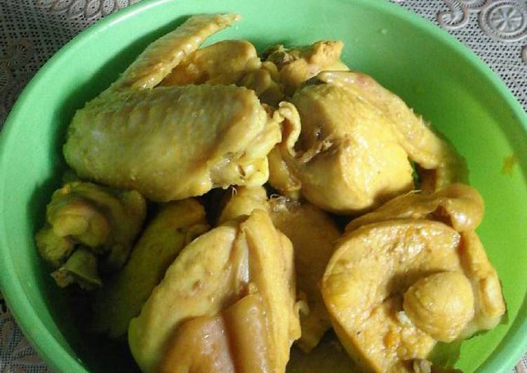 Resep Ayam ungkep mudah Anti Gagal