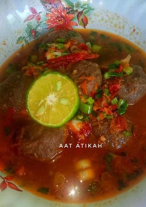 Foto resep Baso Ikan Kuah Pedas
