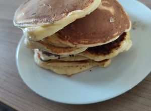 Une photo de Pancake au yaourt grec