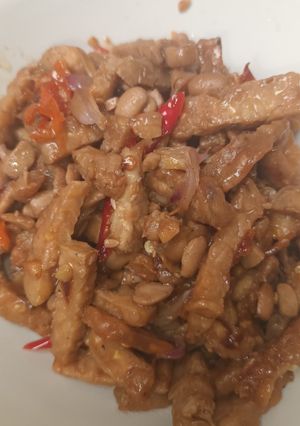 Foto resep Tempe tauco pedas