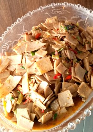 Foto resep Oseng Kadedemes (Kulit ari singkong/Ubi kayu)
