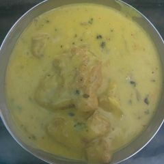 A picture of Punjabi kadhi Pakora.