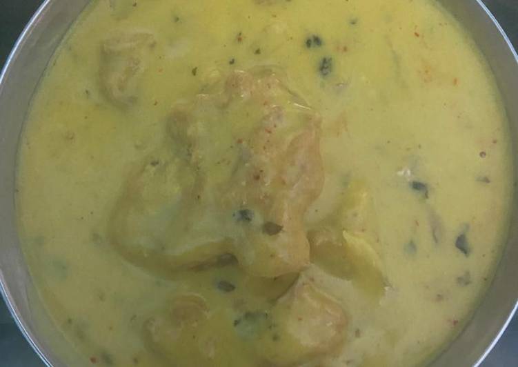 Recipe of Super Quick Homemade Punjabi kadhi Pakora