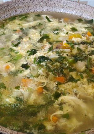 Foto resep Sop Udang Ayam Telur