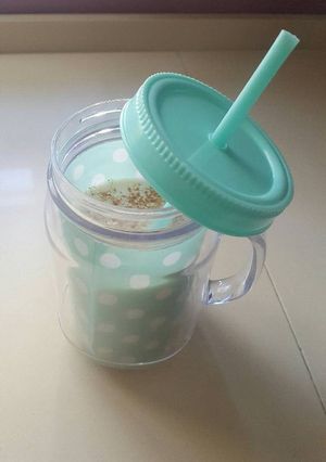Una foto de Batido de plátano