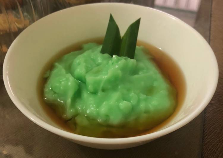 Bubur sumsum pandan