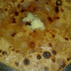 A picture of Onion prantha.