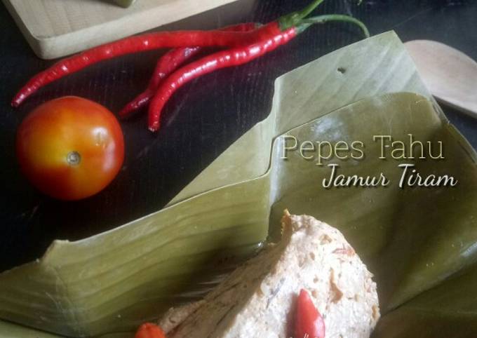 Resep: Pepes Tahu Jamur Tiram Ekonomis Untuk Jualan