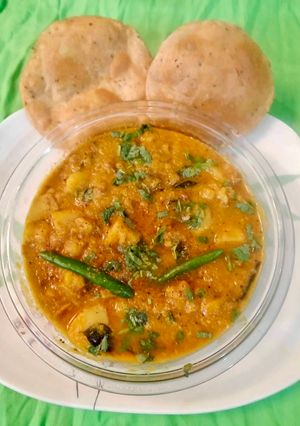 A picture of Tamil Nadu potato Masiyal.