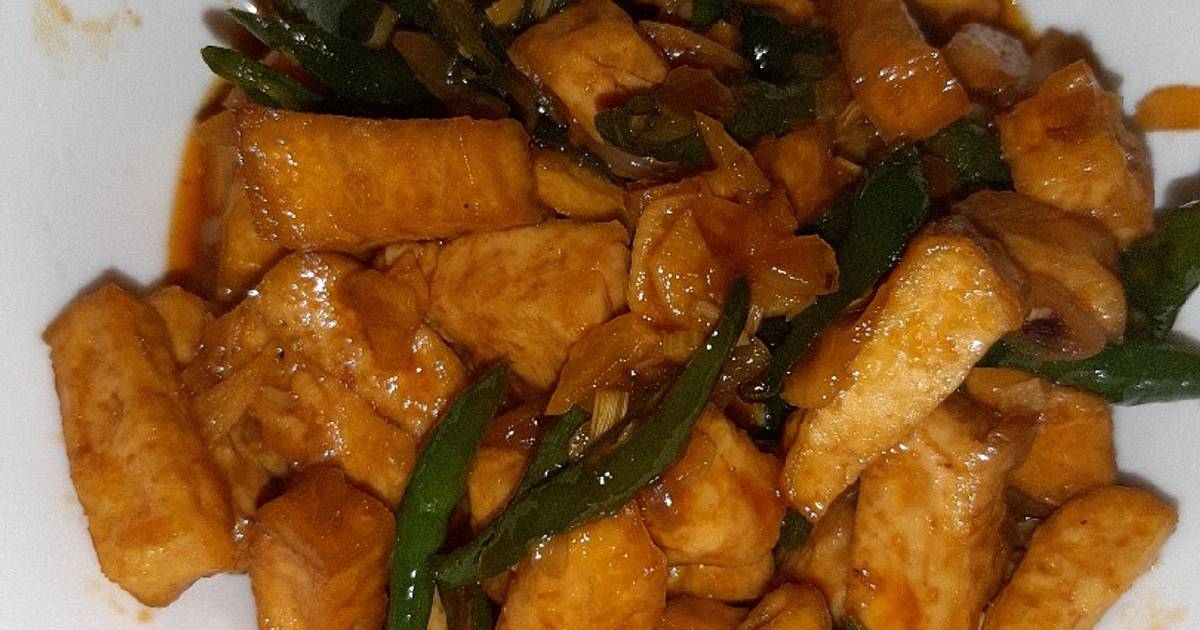 Resep Tahu Kecap Cabe Ijo Simple Oleh Ekarisky Cookpad