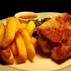 A picture of Fish and chips.