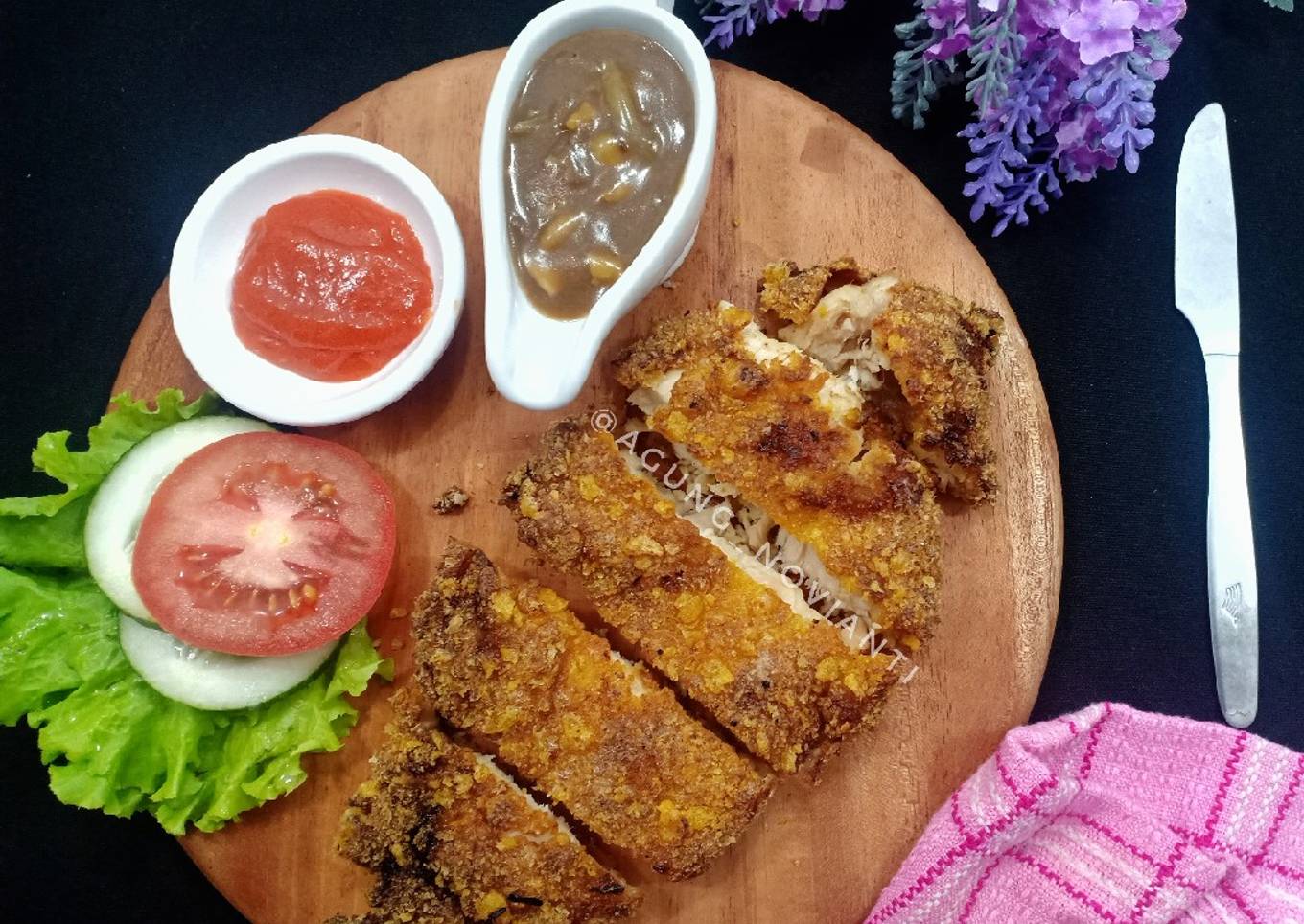 Steak Ayam Cheetos