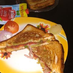 Tawa sandwich toast A picture of Tawa sandwich toast.
