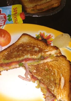 A picture of Tawa sandwich toast.