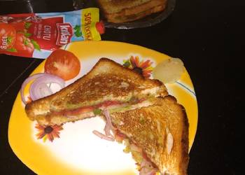 Ultimate Serving Recipe Tawa sandwich toast Most Delicious