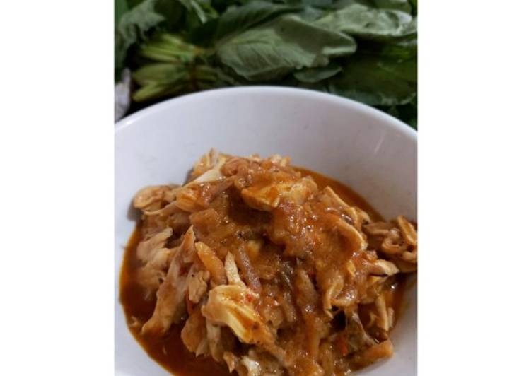 Resep Ayam Suwir Serepeh, Khas Rembang, Enak Banget
