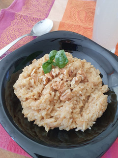 Una foto de Risotto con nueces 😋