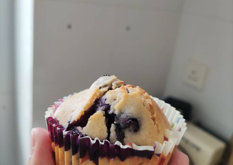 Step-by-Step Guide to Make Perfect Greek yogurt blueberry muffins