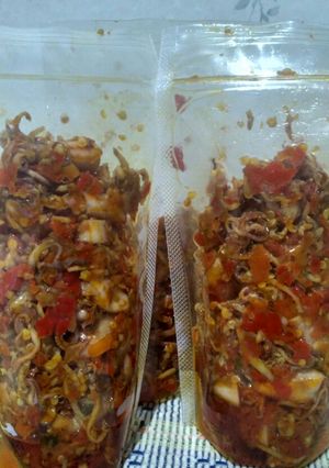 Foto resep Sambal cumi mix teri