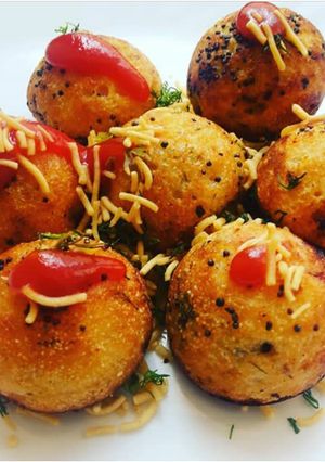 A picture of Instant rava Appe recipe (appam).