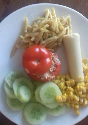 Une photo de Assiette printaniere