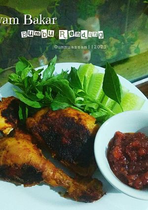 Foto resep Ayam Bakar Bumbu Rendang