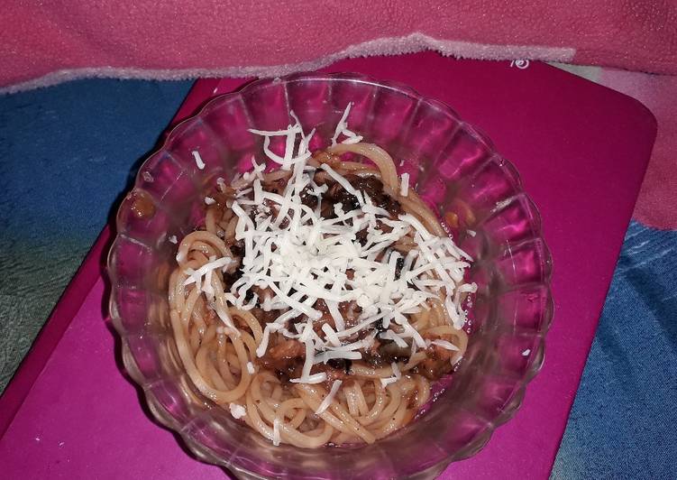 Spagetti Bolognaise for Diet