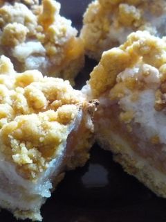 Habos almás szelet recept fotója