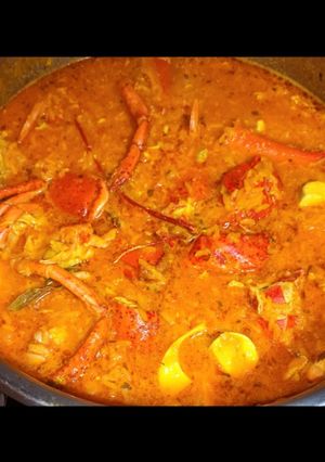 Una foto de Arroz con bogavante al estilo Petina
