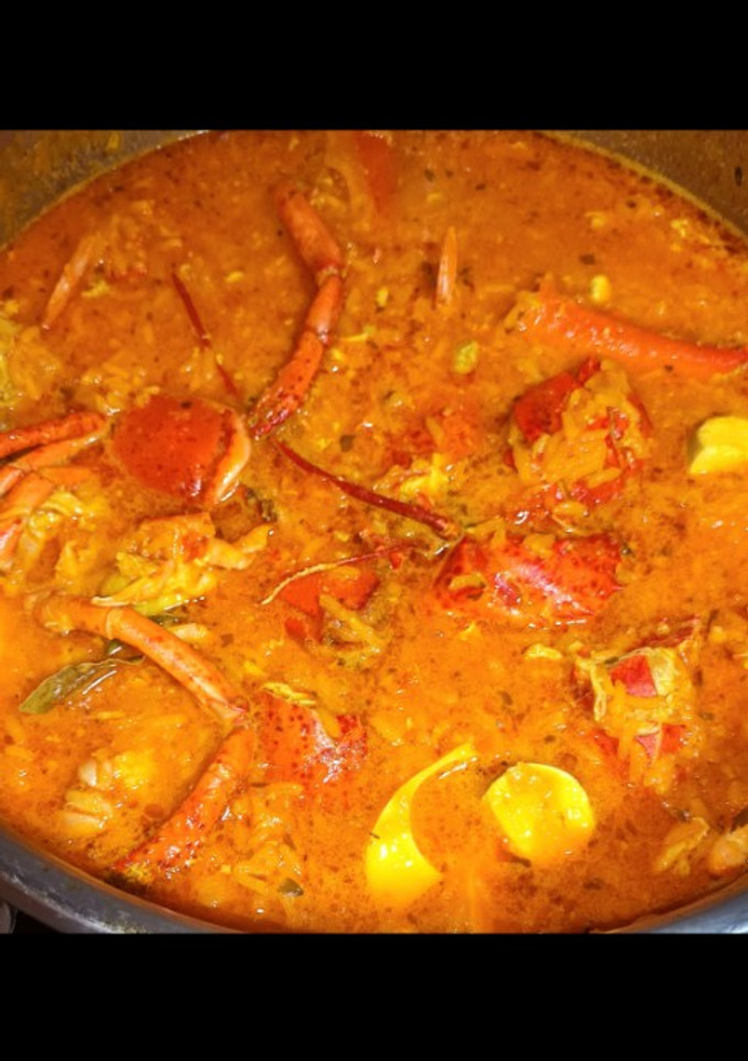 Una foto de Arroz con bogavante al estilo Petina