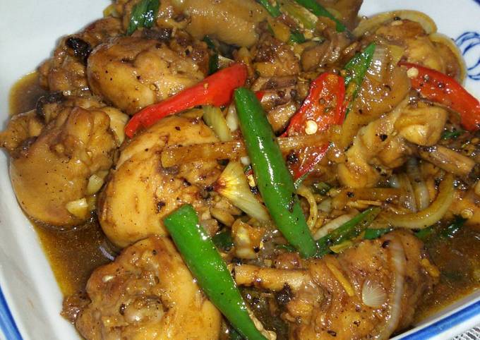 Ayam Kecap Lada Hitam #bikinramadanberkesan