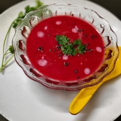 A picture of Vegetable soup.