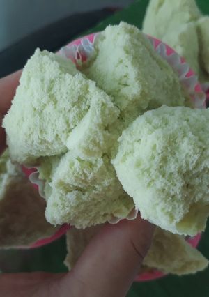 Foto resep Bolu kukus pandan