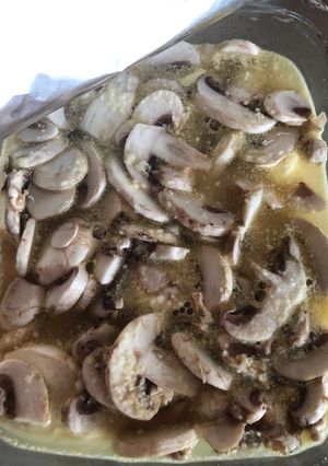 A picture of Mushroom soup.