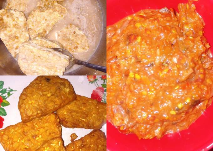 Cara Bikin Tips tempe goreng dan sambel ala pecel lele Anti Gagal