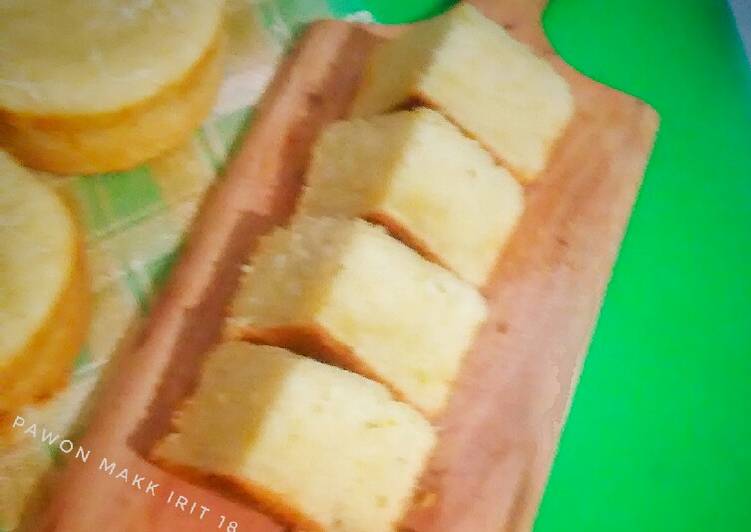 Langkah Mudah untuk Membuat 🧀cheese brudel cake eggless Anti Gagal